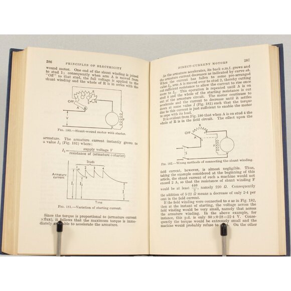 Principles of Electricity in MKS Units by A Morley and E Hughes,  1956 - Picture 9 of 10